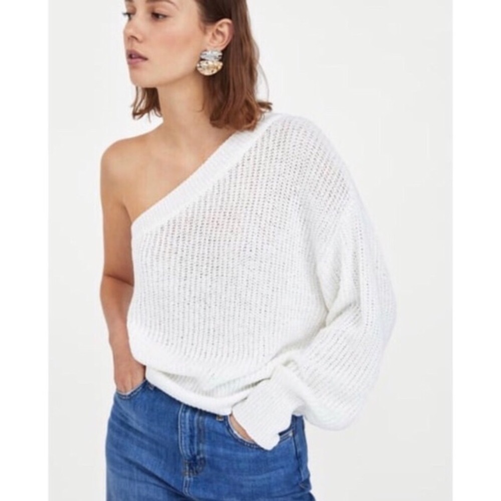 Zara blogger fav assymetric sweater - Picture 2 of 6